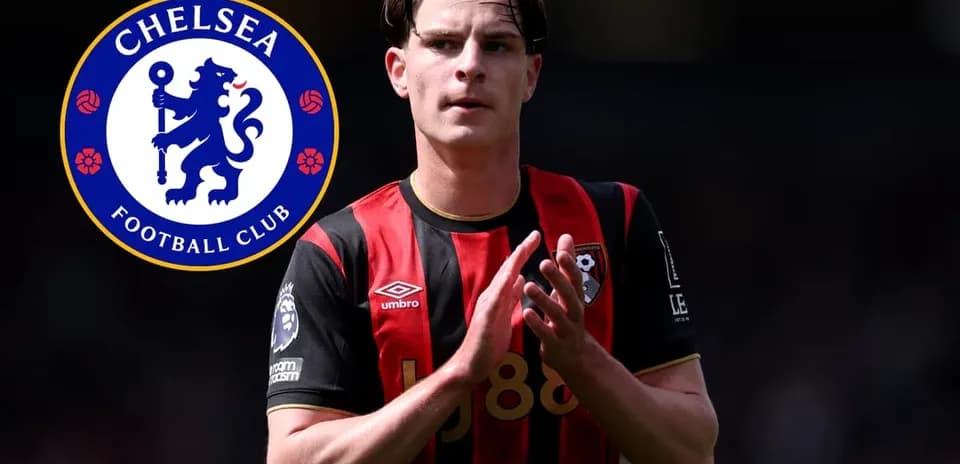 Player applauding while wearing Bournemouth kit