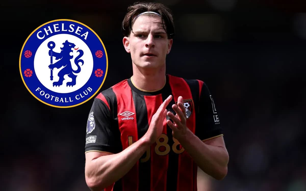 Player applauding while wearing Bournemouth kit