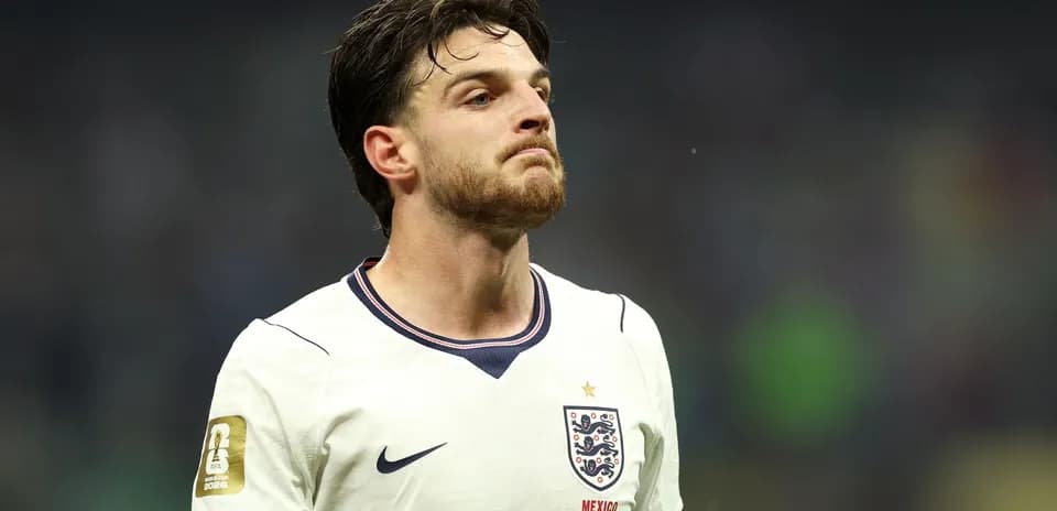 Player in England kit during a match