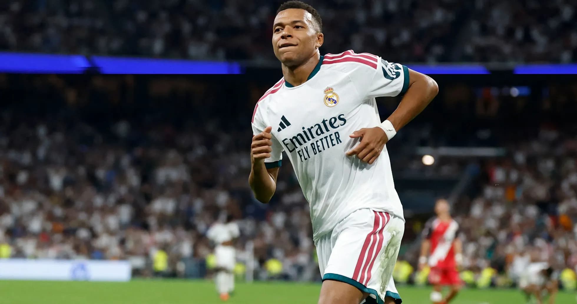 Player celebrating during match for Real Madrid