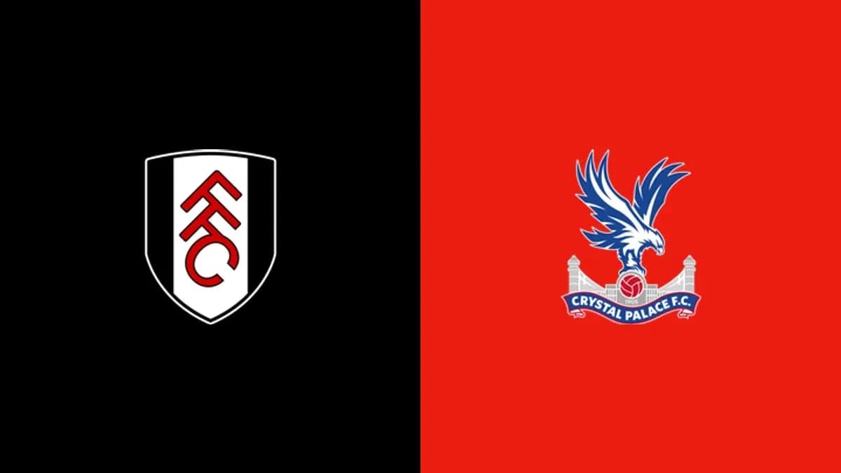 Logos of Fulham and Crystal Palace FC side by side