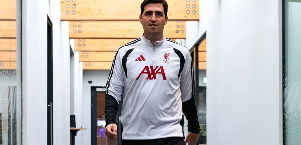 LFC staff member walking in training facility corridor