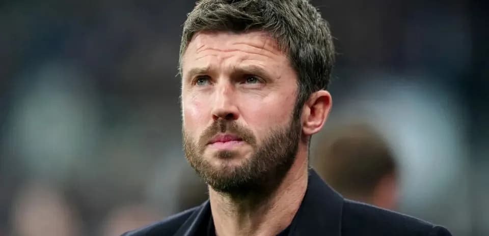 Man observing during a football match