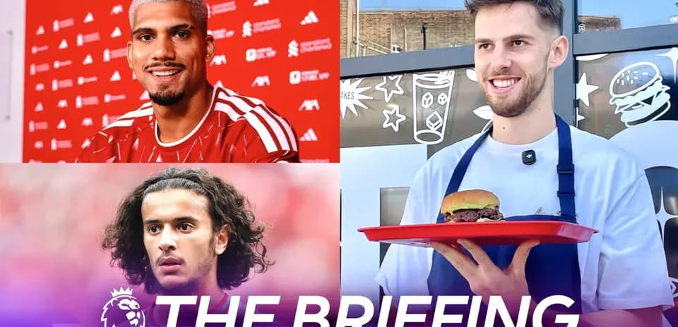 Three football players in various activities and settings