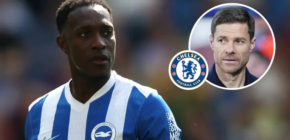 Brighton player Danny Welbeck during match action