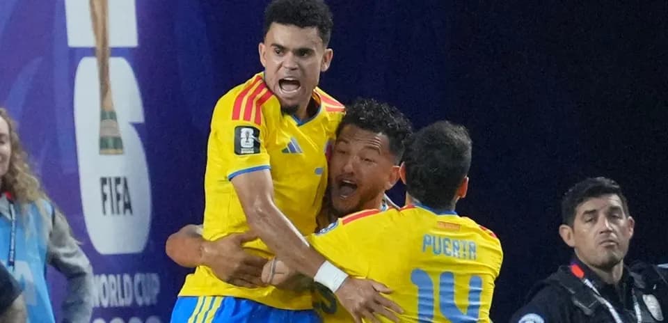 Players celebrating after scoring during a match