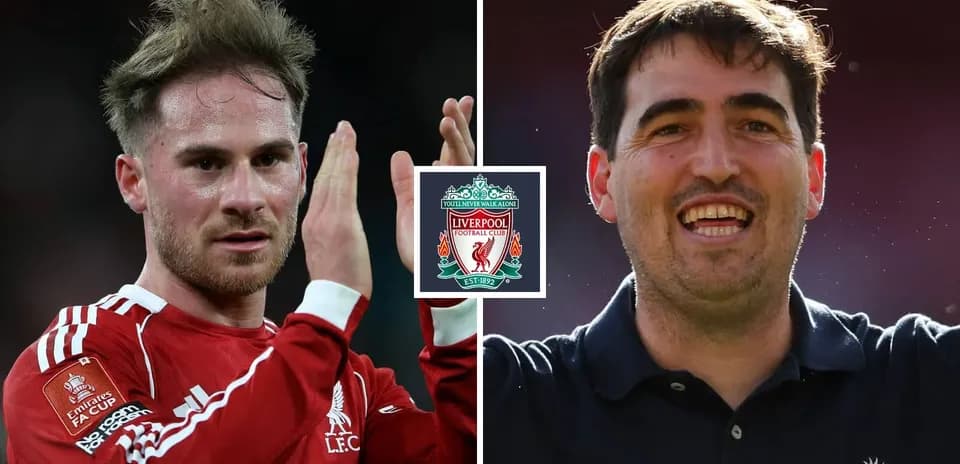 Two Liverpool FC players celebrating during match