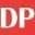 Logo with the letters D and P