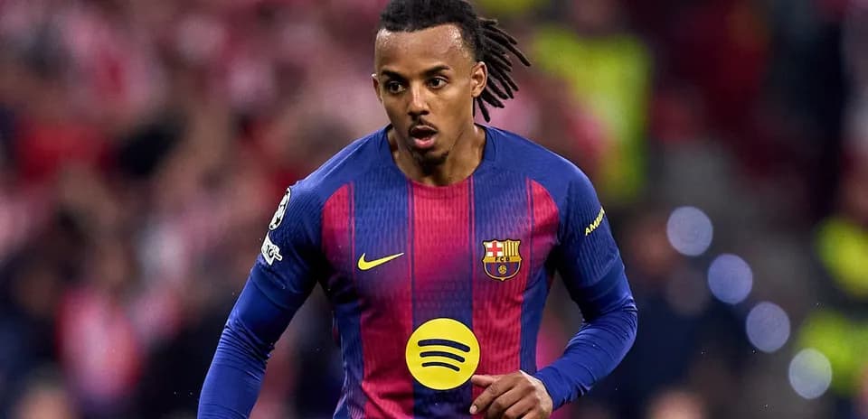 Barcelona player running during a match