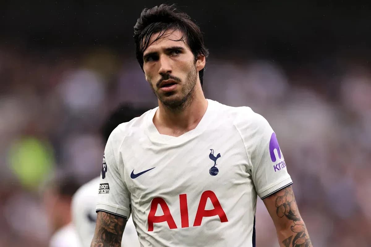 Player in Tottenham Hotspur jersey during match