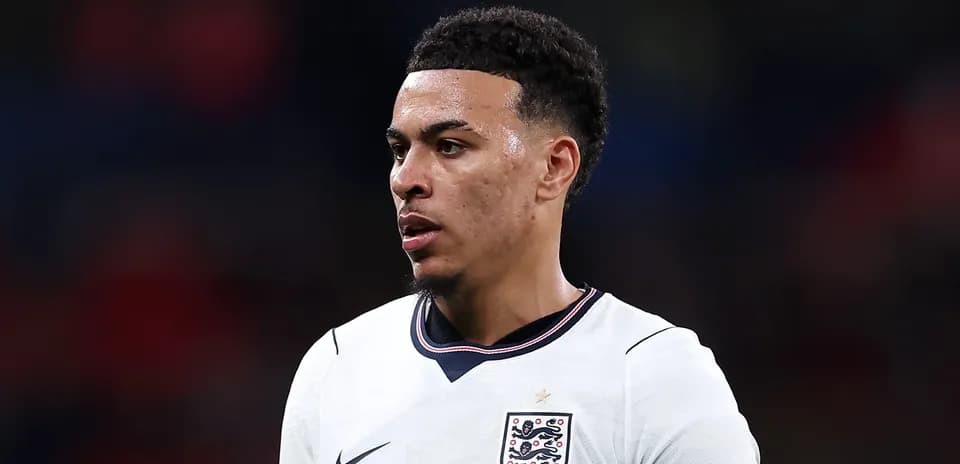 Player in England kit during a match