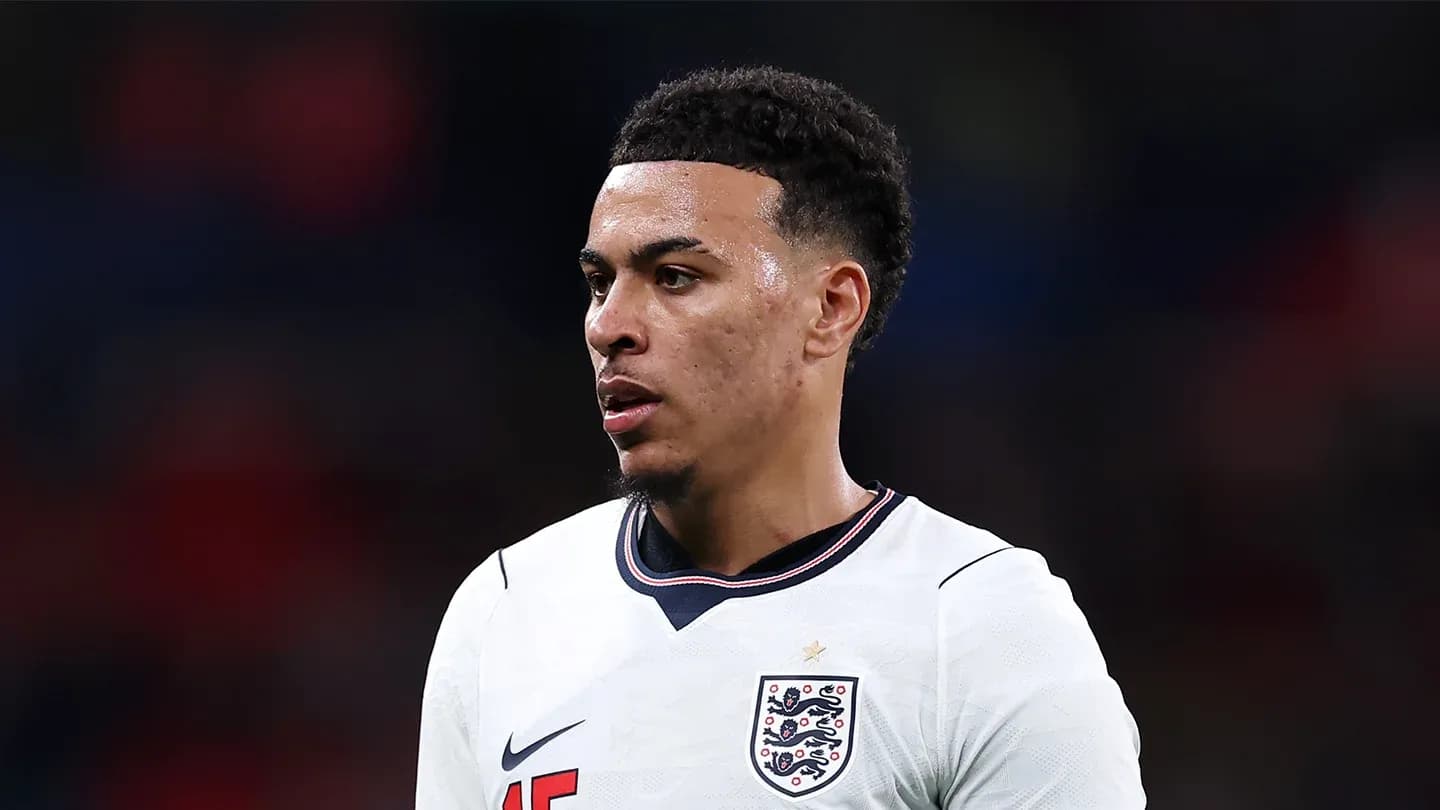 Player in England kit during a match