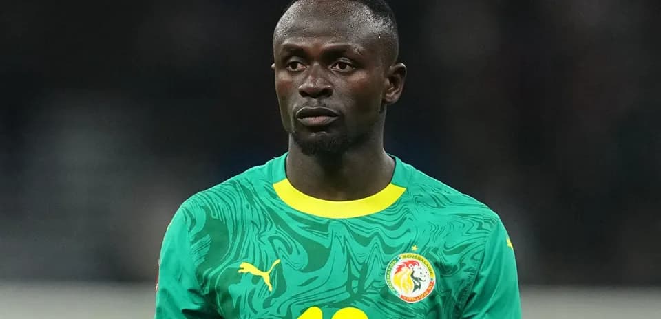 Senegal player during World Cup match