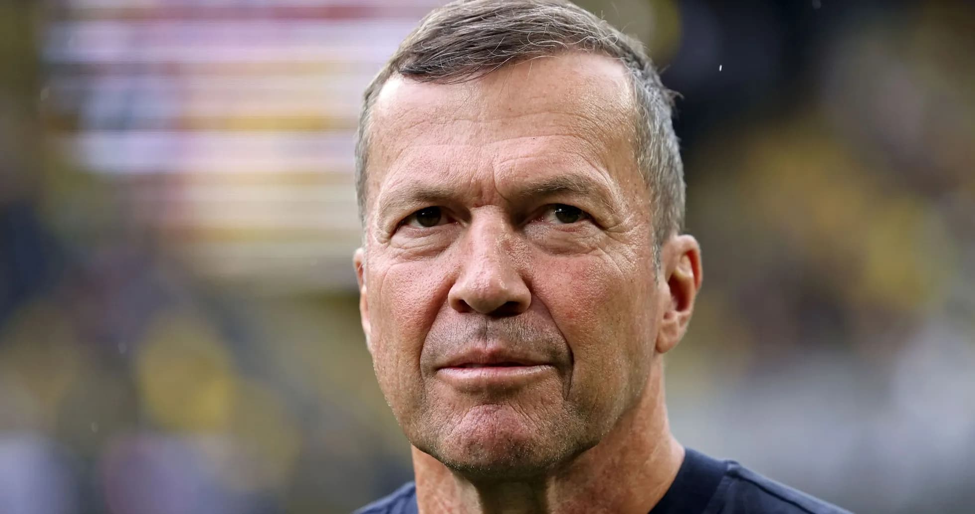 Close-up of a coach on the sidelines