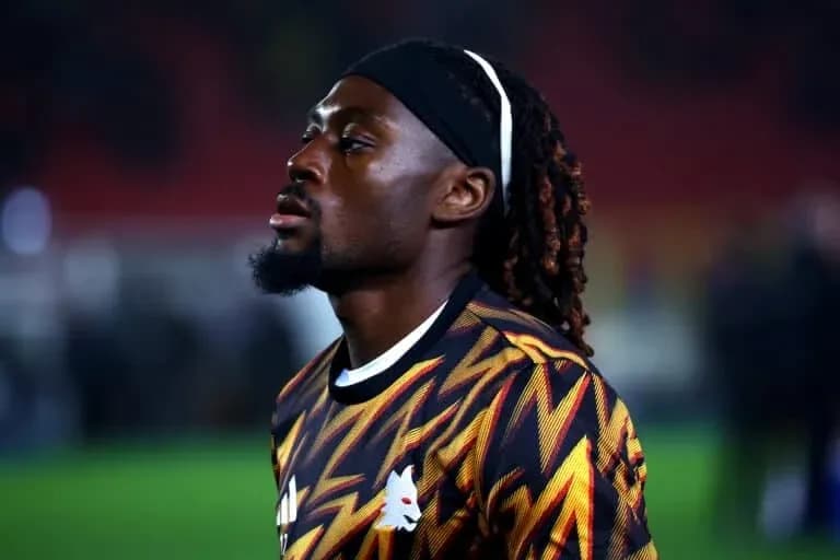 Player in warm-up jersey on the field