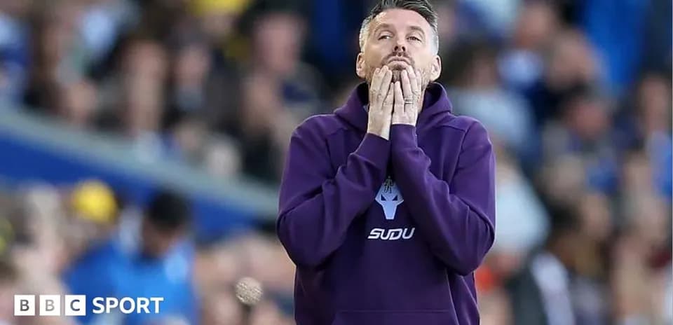 Coach expressing frustration during a match