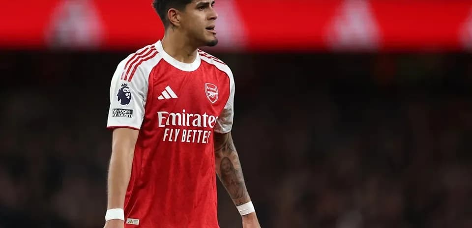 Player in Arsenal jersey during a match