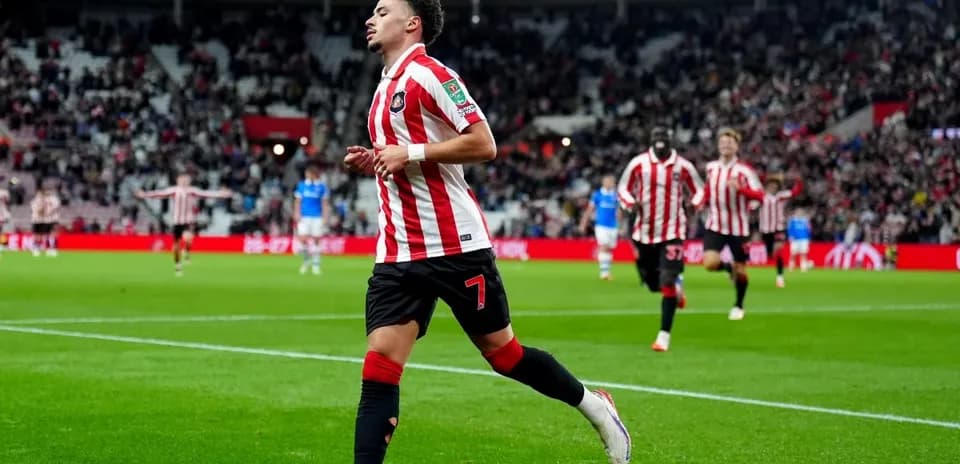 Player celebrating a goal during a match