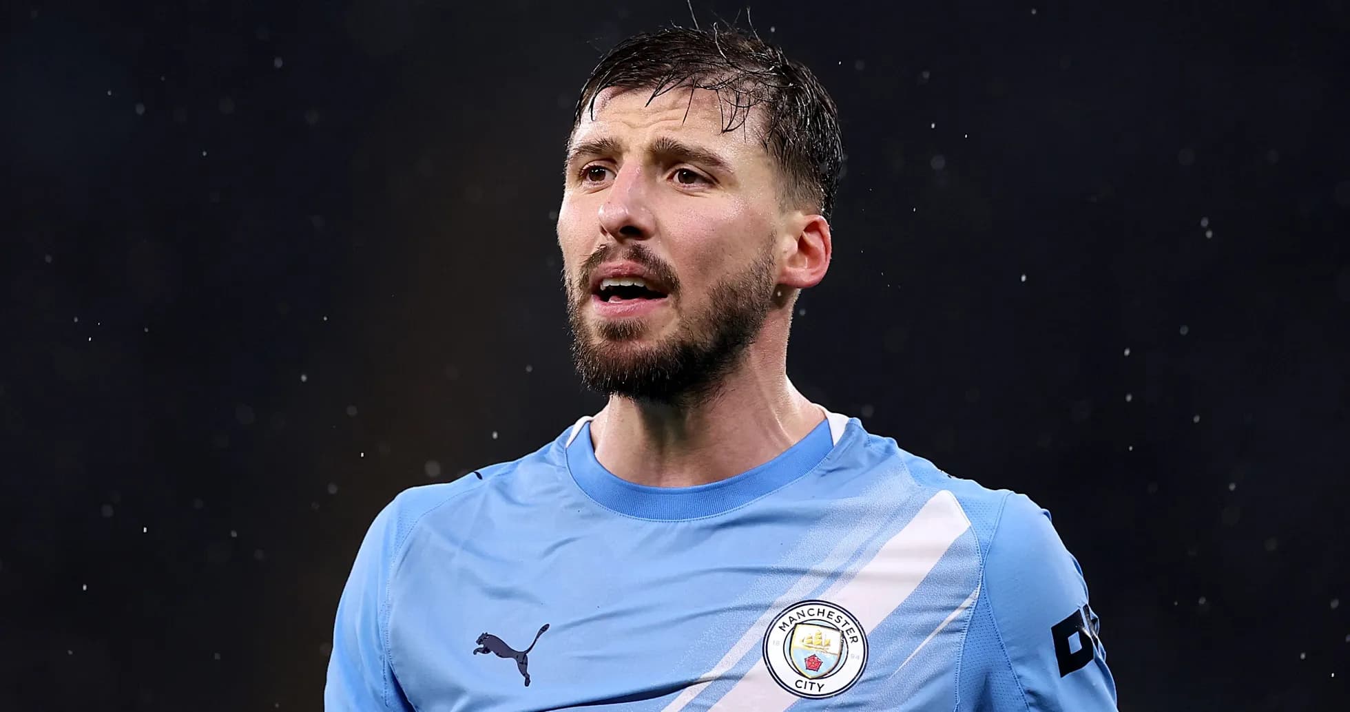 Player in Manchester City kit during a match