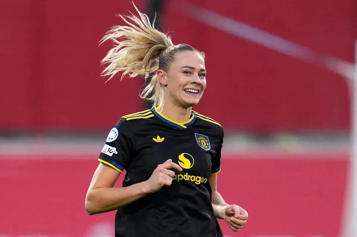 Player celebrating during a soccer match
