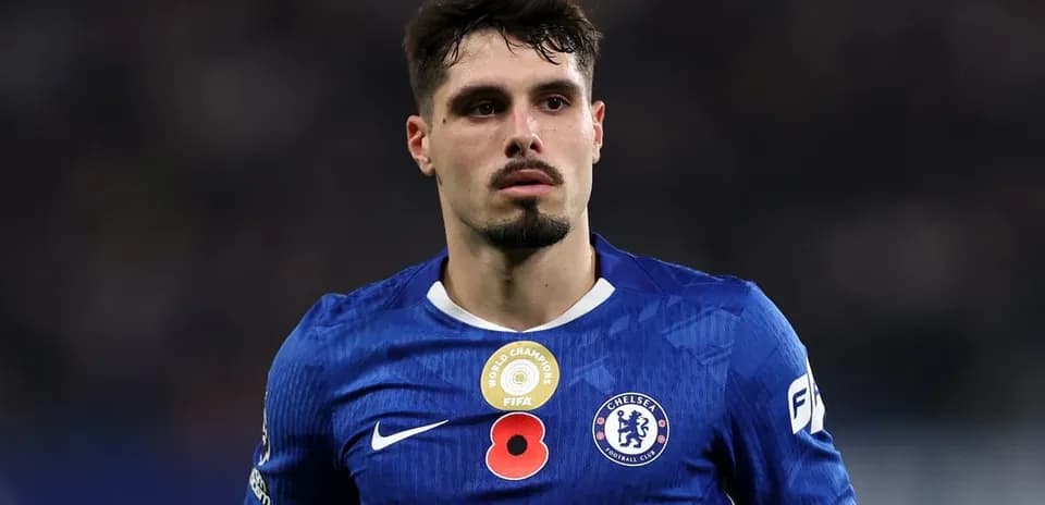 Player in Chelsea kit during a match
