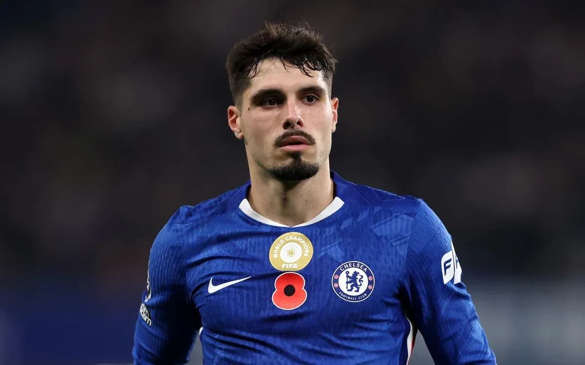 Player in Chelsea kit during a match