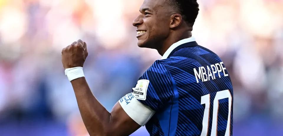 Player celebrating after scoring a goal