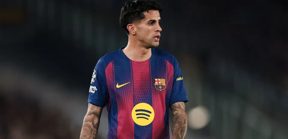 Player wearing Barcelona jersey on the field