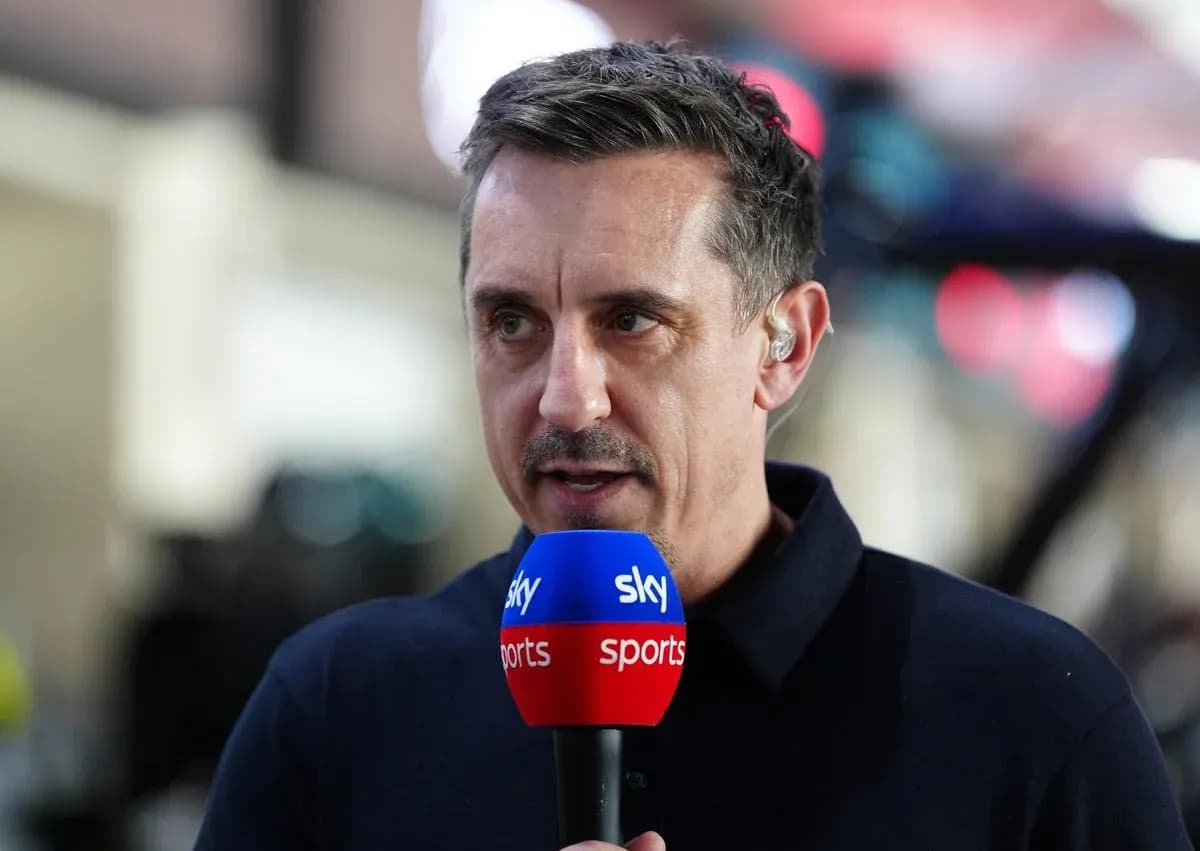 Presenter speaking into microphone during broadcast