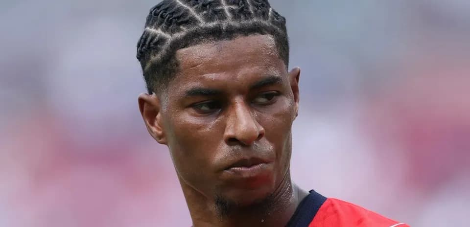 Player with braided hair during a match