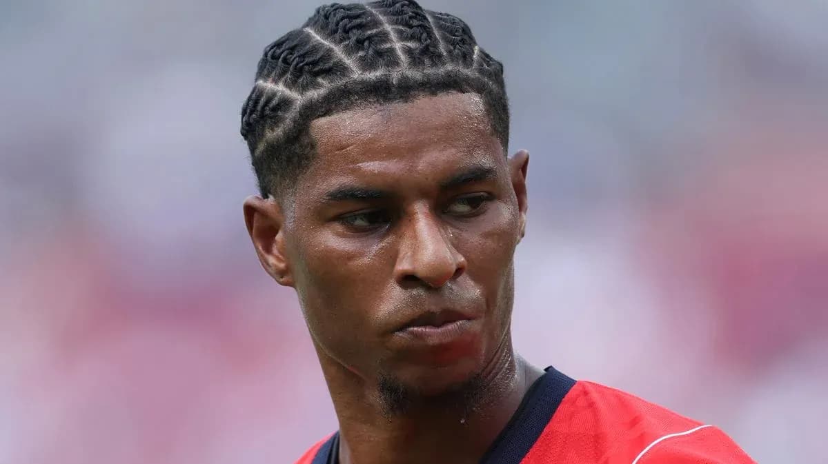 Player with braided hair during a match