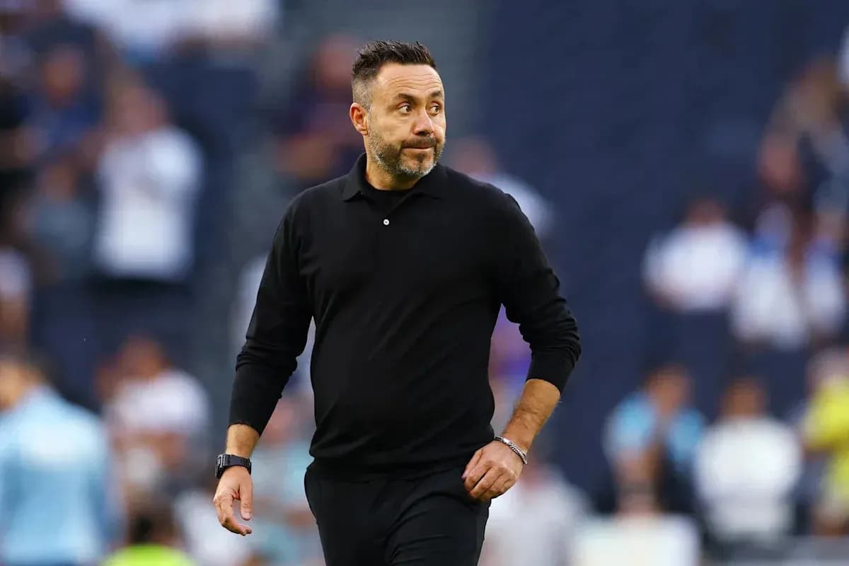 Coach walking on the sideline during match