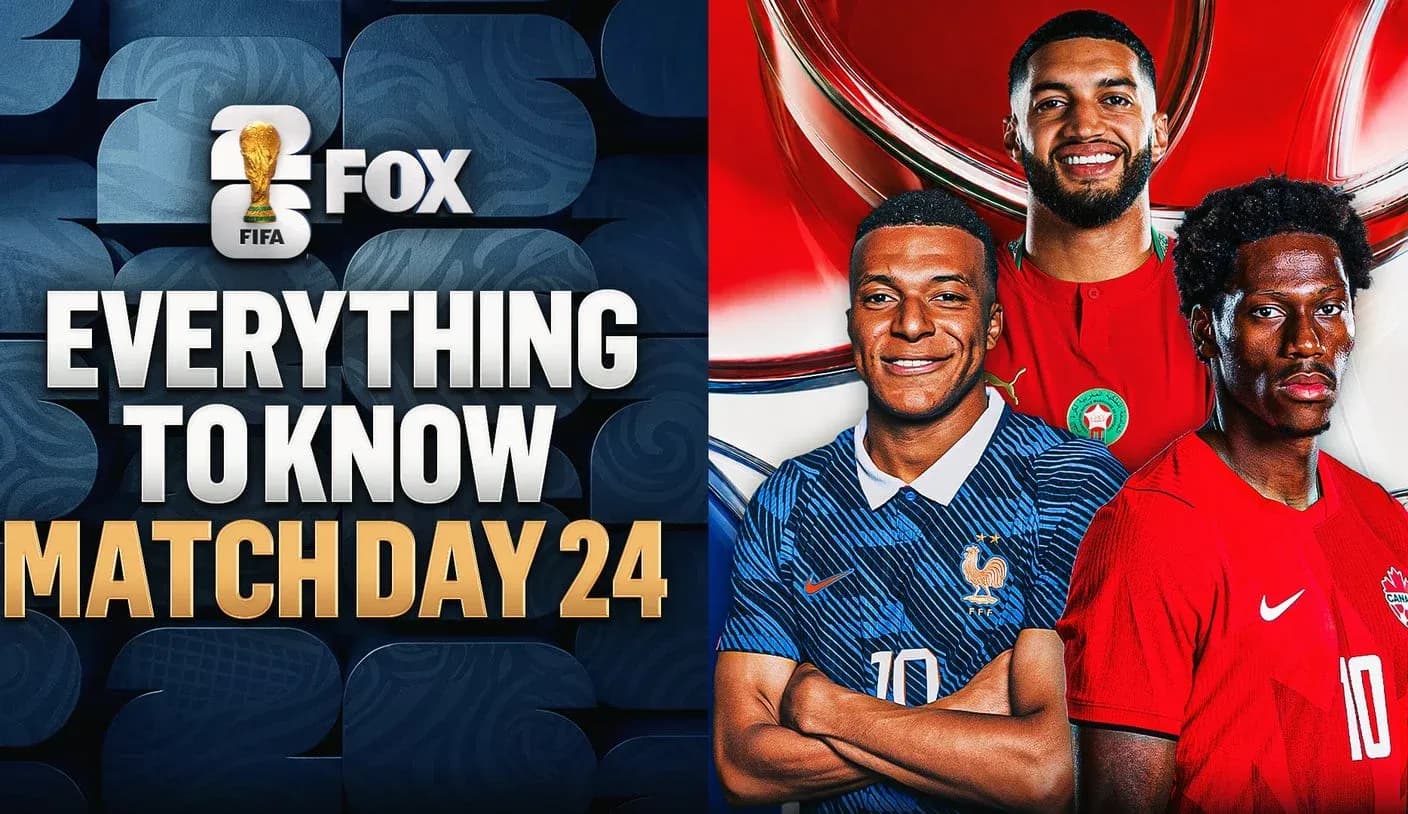 Players from France, Morocco, and Canada for Match Day 24