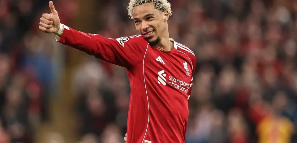 Player celebrating with a thumbs up gesture