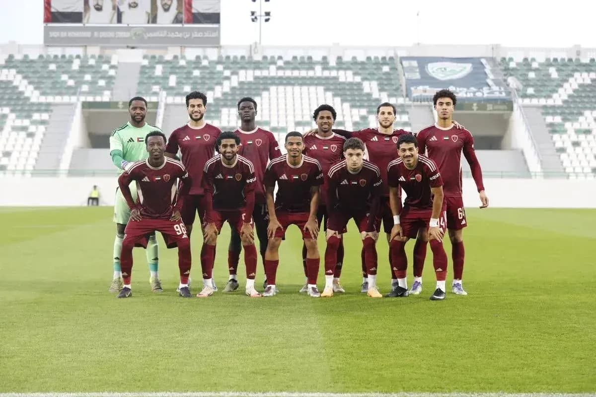 Al Sharjah U23 team lineup for match