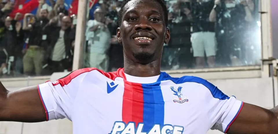 Player celebrating with fans after a match