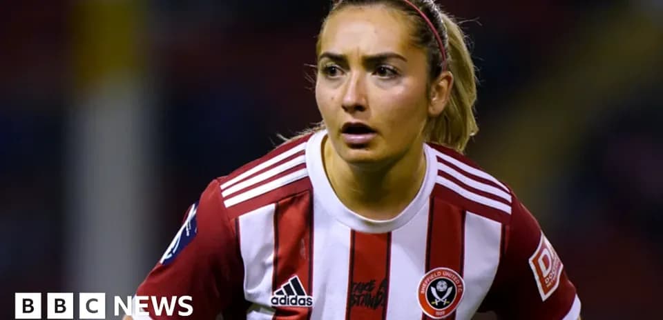 Player in Sheffield United kit during match