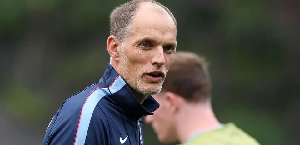 Coach speaking during training session