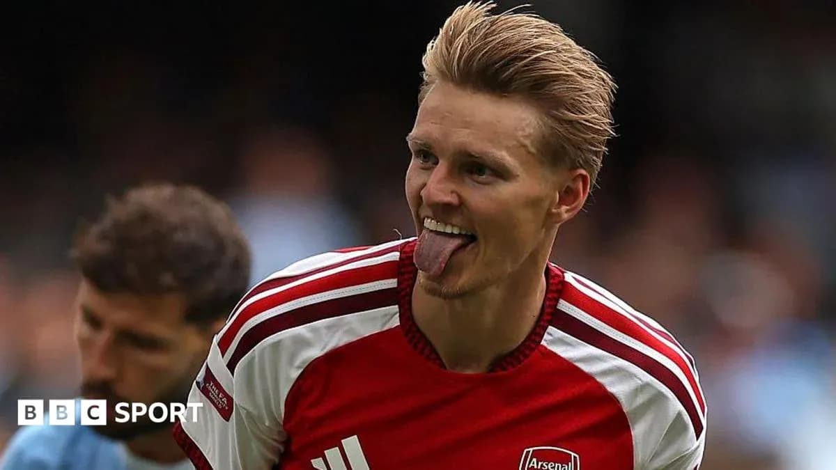 Player celebrating during match with tongue out