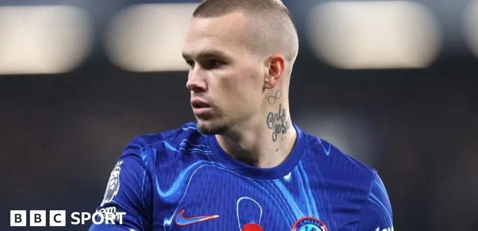 Player in Chelsea kit during a match