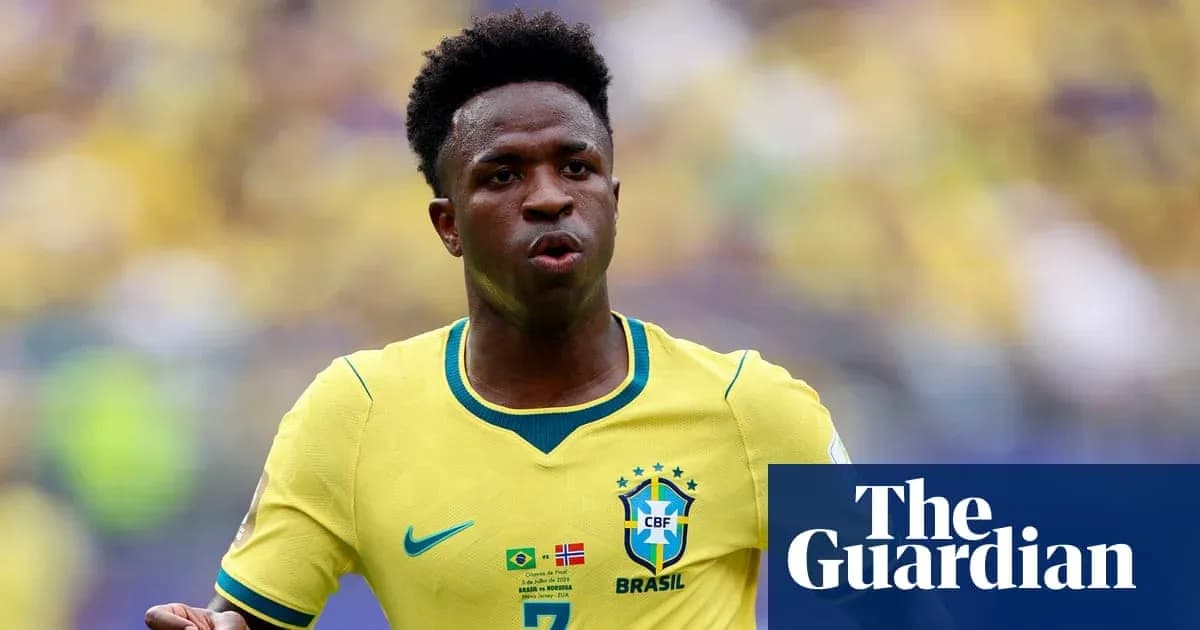 Player in Brazil national team jersey during match