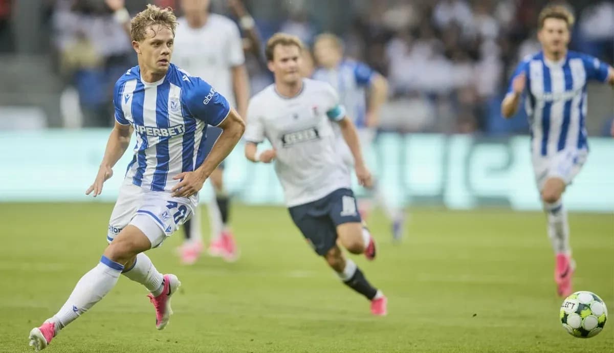 Lech Poznan player in action during match