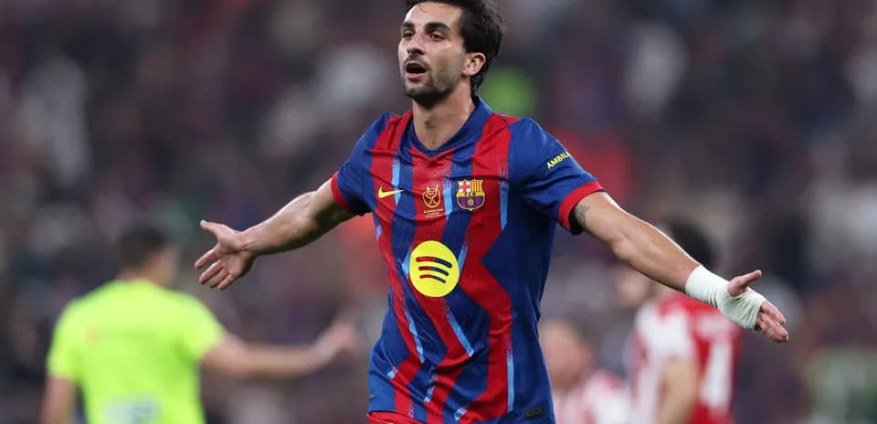 Player celebrating a goal during match at stadium