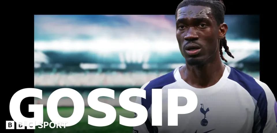 Player in Tottenham kit during match background