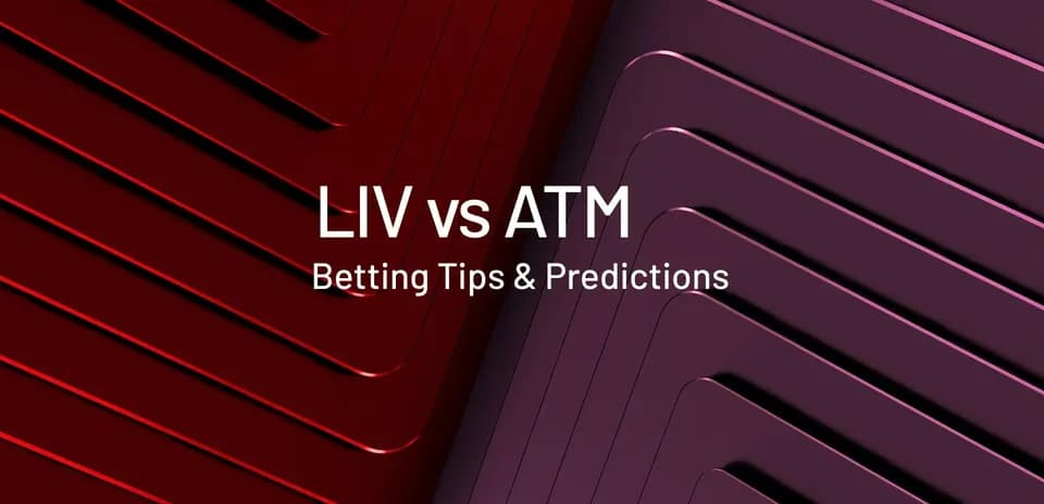 Graphic with LIV vs ATM betting tips and predictions