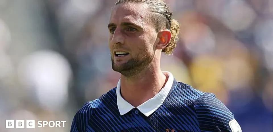 Player wearing France jersey during match