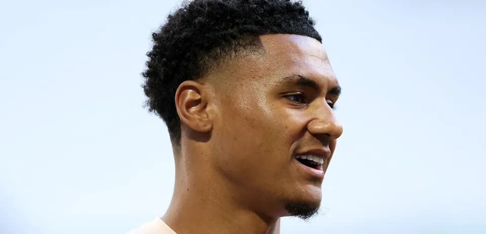 Player smiling during a training session