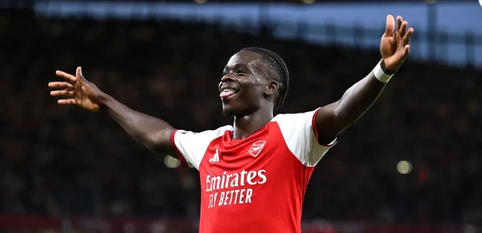 Player celebrating after scoring during match