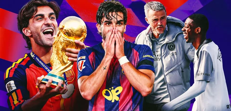 Players celebrating and reacting in football montage