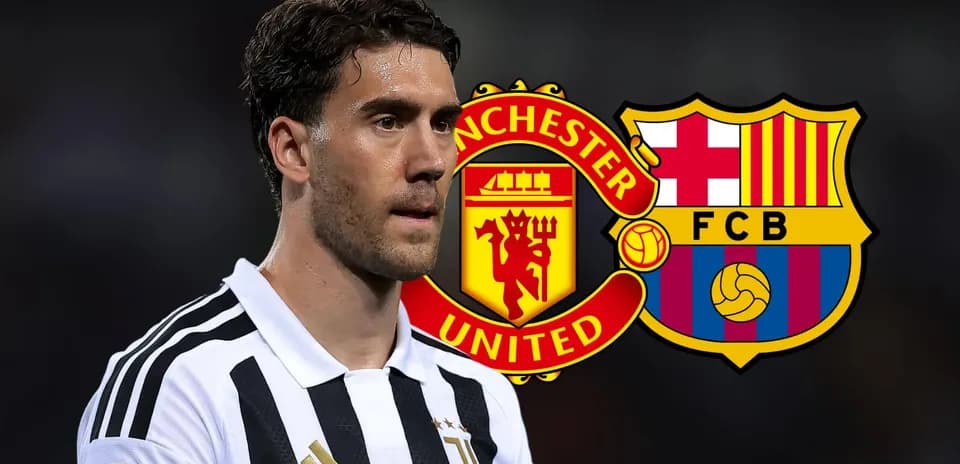 Player in Juventus kit with club logos behind